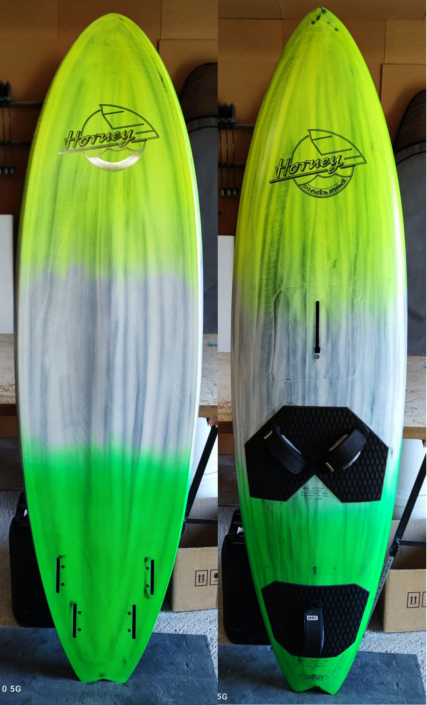 Fish Multifin Wave, Quad/Twin 94, Länge: 226 cm, Breite: 60,5 cm, Volumen: 94 l, Gewicht: 6330